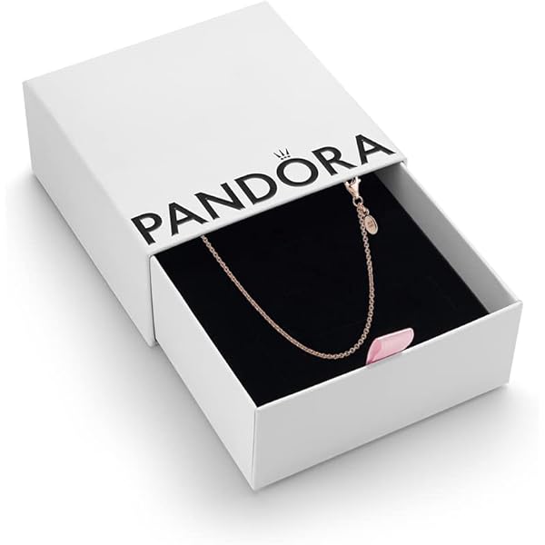 Amazon | PANDORA トリプルストーン ハートコリアーネックレス - 彼女